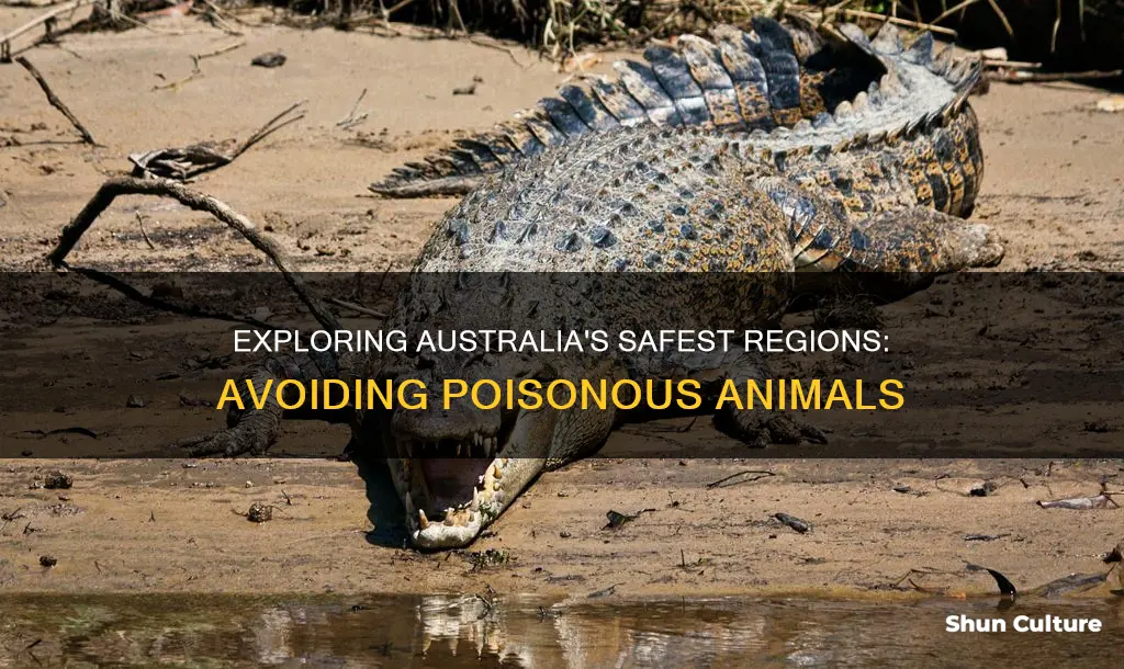 what part of australia has least poisonous animals