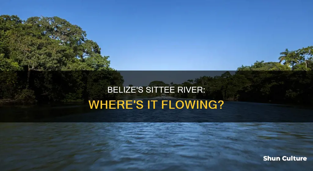what part of belize is the sittee river