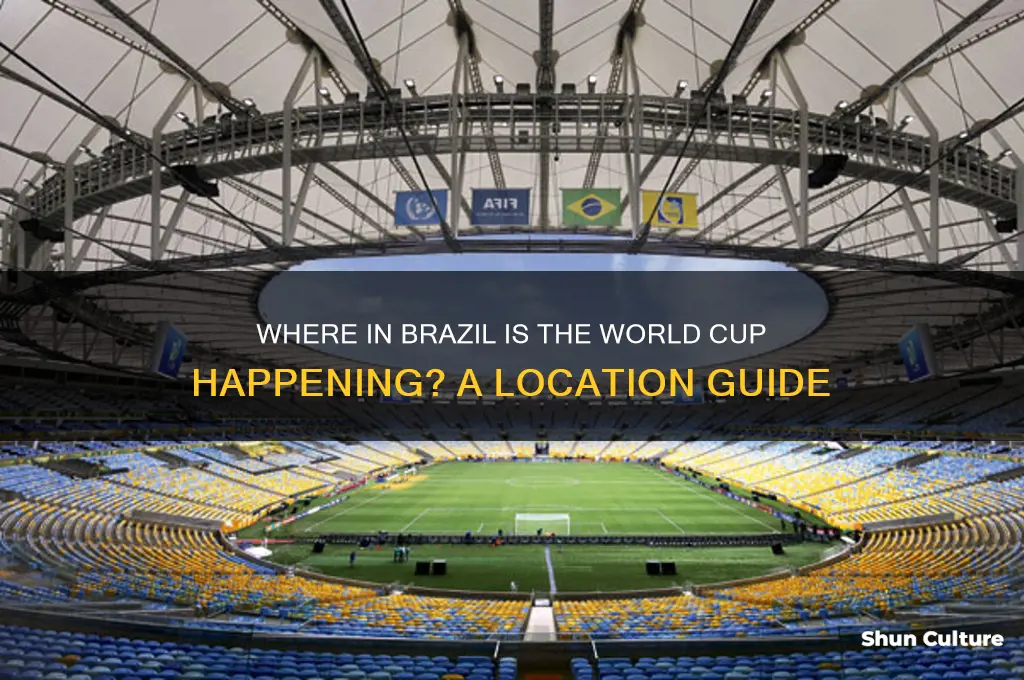 what part of brazil is the world cup
