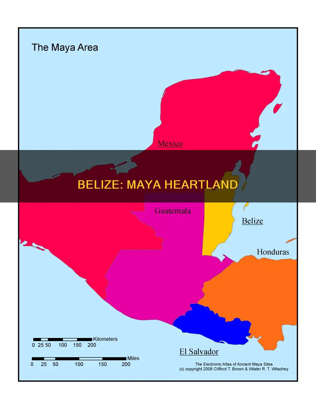 what part of maya area is belize