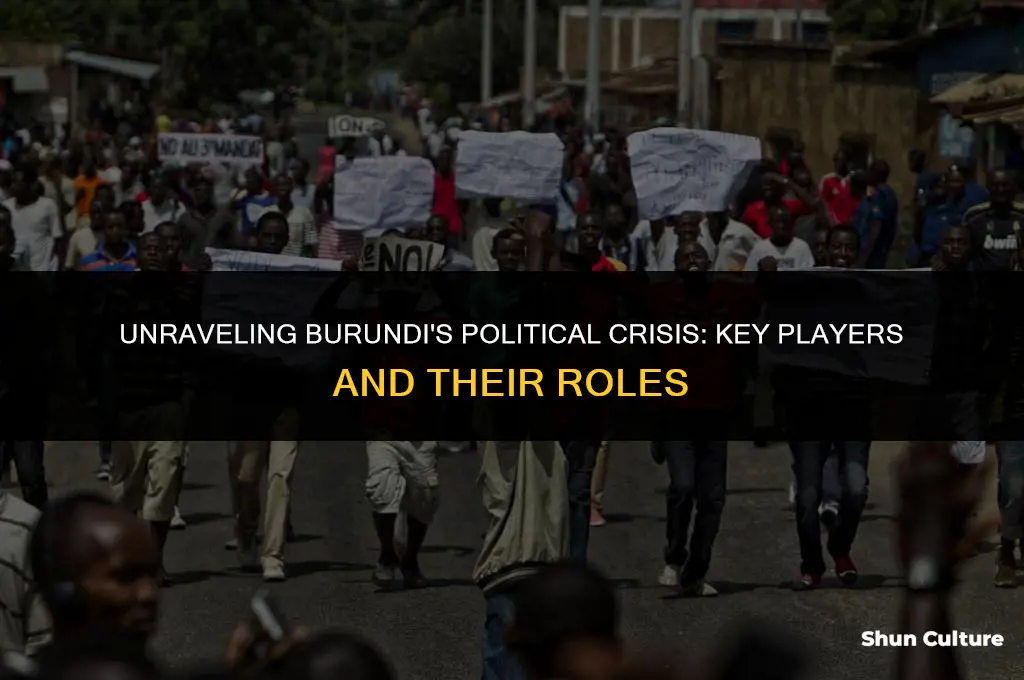 what parties are involved in political crisis in burundi