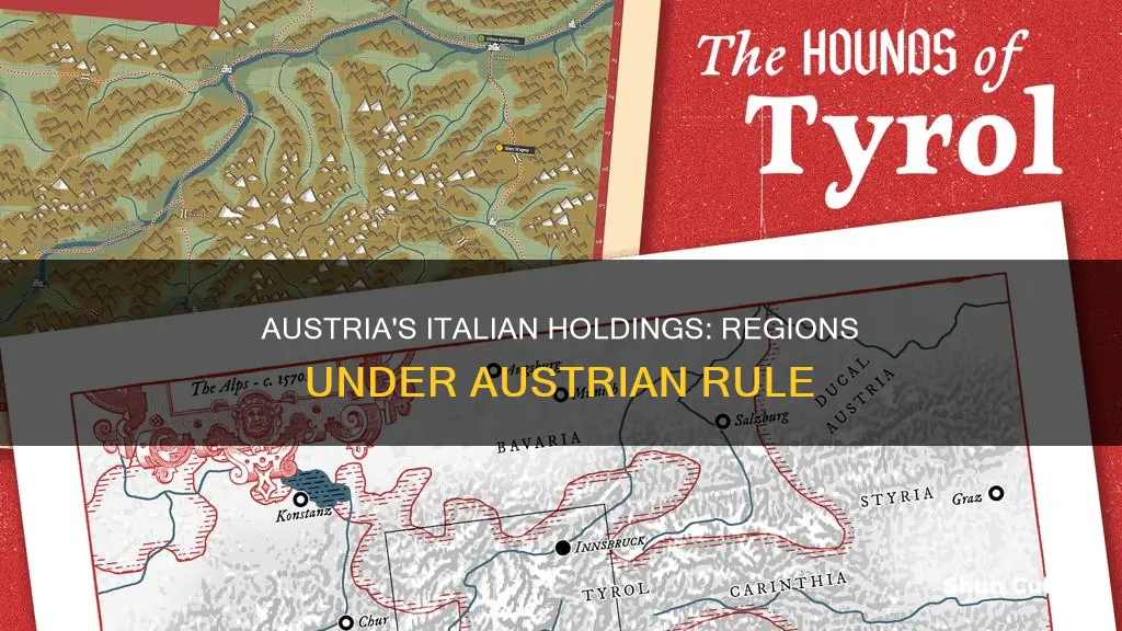 what parts of italy did austria control