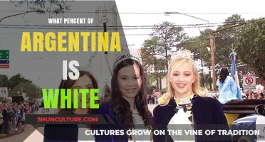Exploring Argentina's Ethnic Diversity: A Look at White Population Percentage