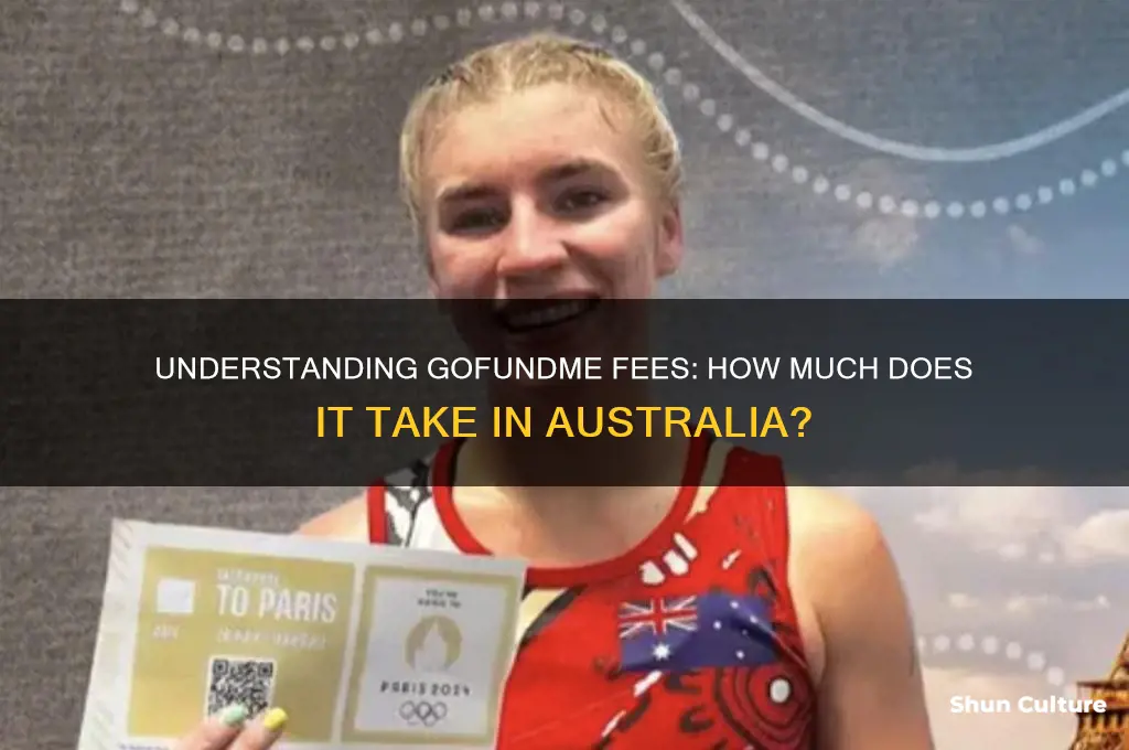 what percentage does go fund me take in australia