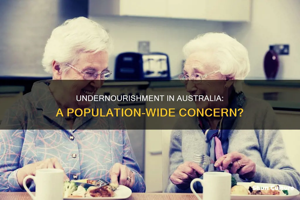 what percentage of australias population is undernourished