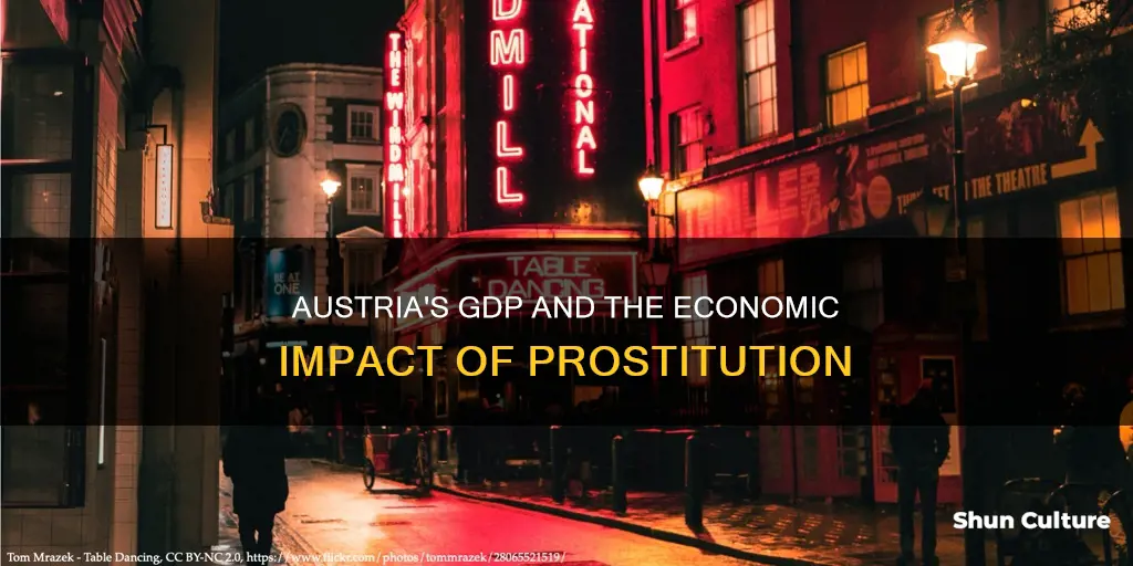 what percentage of austria gdp is prostitution