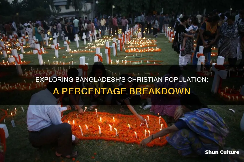 what percentage of bangladesh are christians