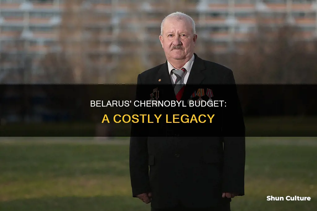 what percentage of their budget does belarus spend on chernoble