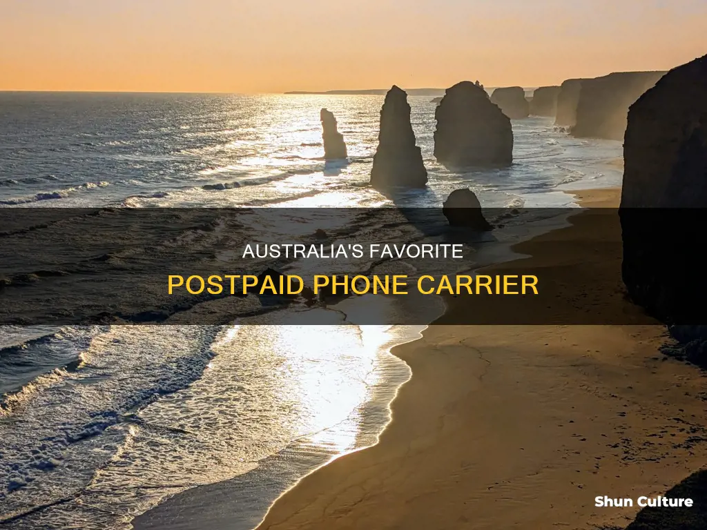 what phone carrier is popular in australia postpaid only