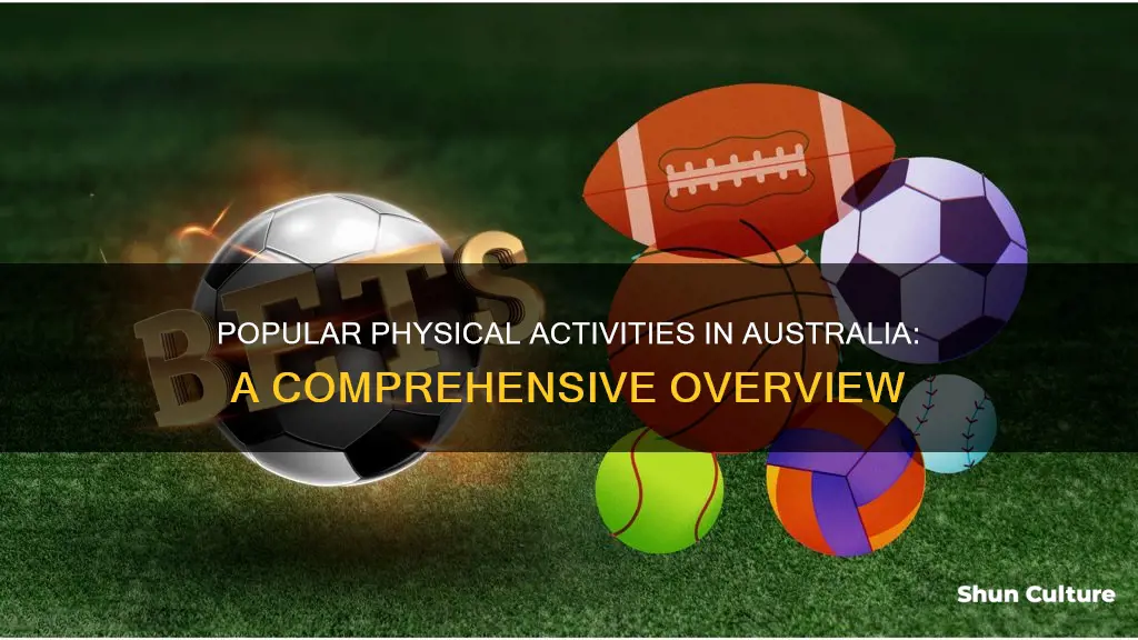 what physical activities are the most popular in australia