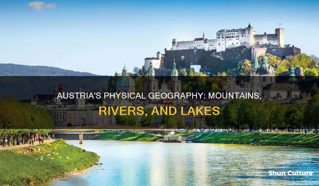 what physical features are in austria