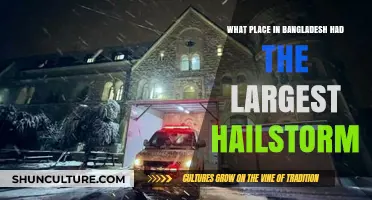 Bangladesh's Record-Breaking Hailstorm: Unveiling the Hardest-Hit Location