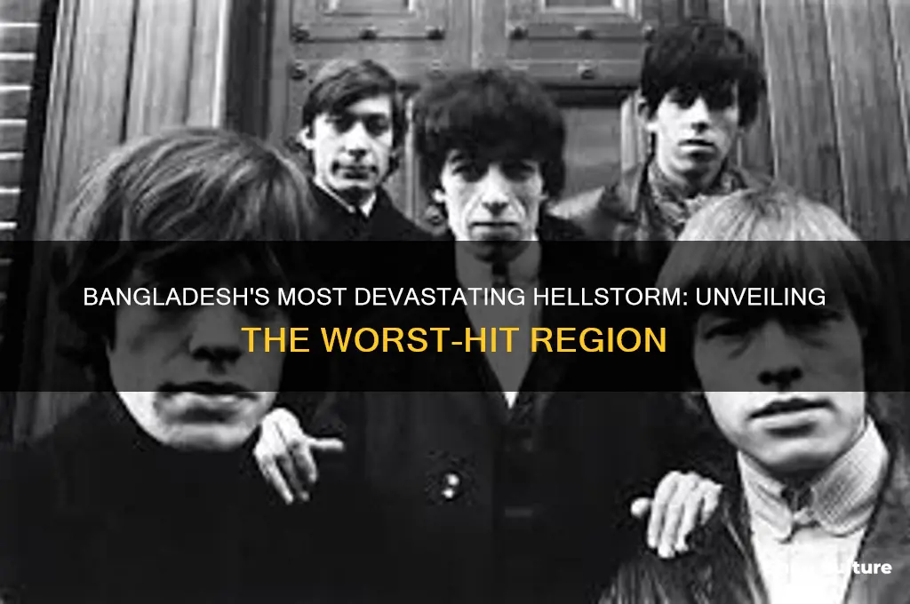 what place in bangladesh had the largest hellstorm