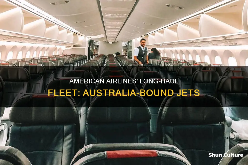 what plane does american airlines fly to australia