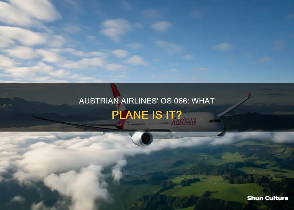 what plane is austrian airlines os 066