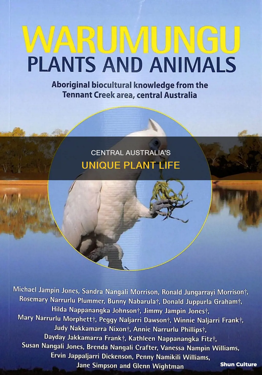 what plants grow in central australia