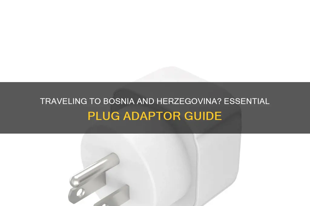 what plug adaptors are used in bosnia and herzegovina