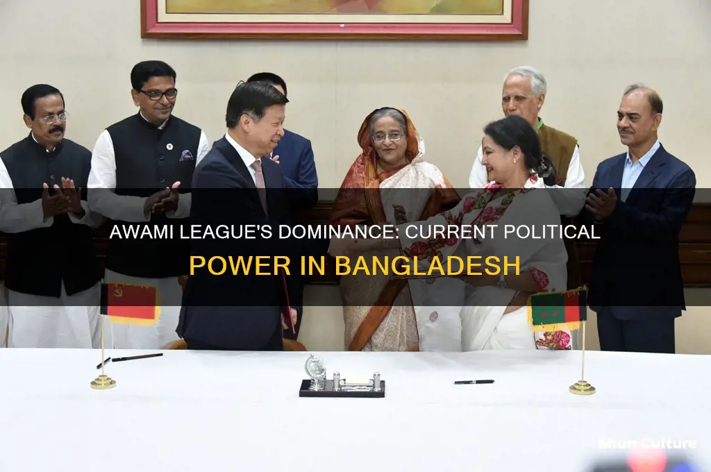 what political party rules in bangladesh now