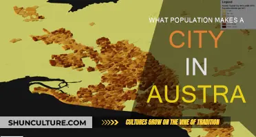 How Many People Make an Australian City?
