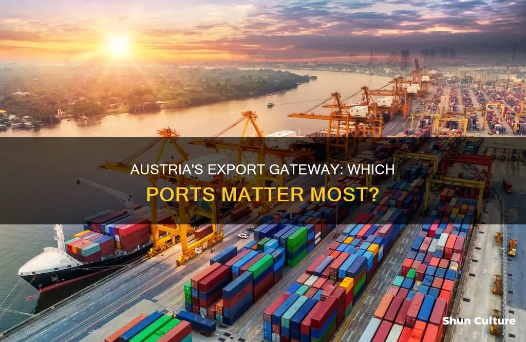 what port does austria export from