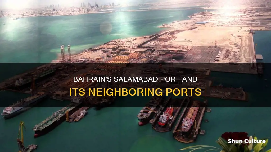 what port is near of salamabad bahrain