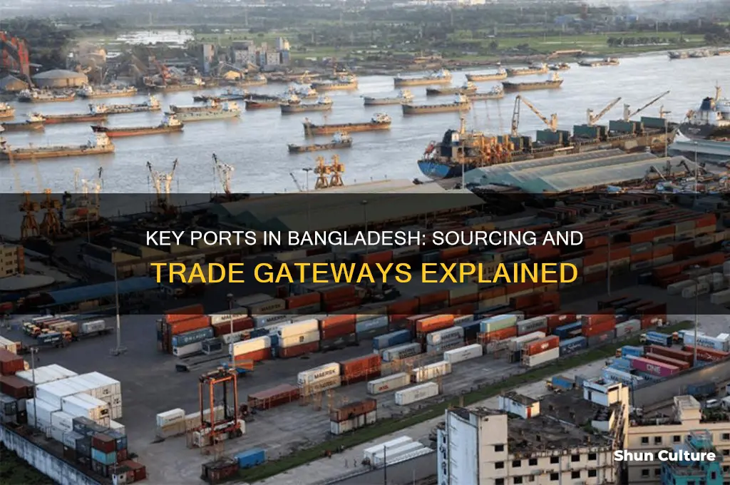 what ports are used to source in bangladesh
