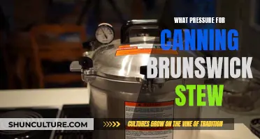 Canning Brunswick Stew: What Pressure?