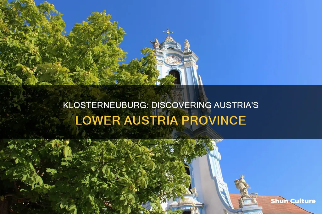 what province is klosterneuburg austria located in