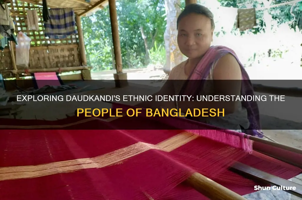 what race are people from daudkandi in bangladesh