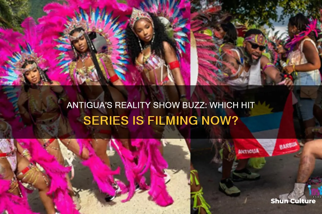 what reality show is currently being filmed in antigua