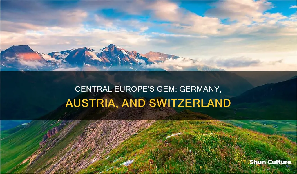 what region is gemany austria and switzerland