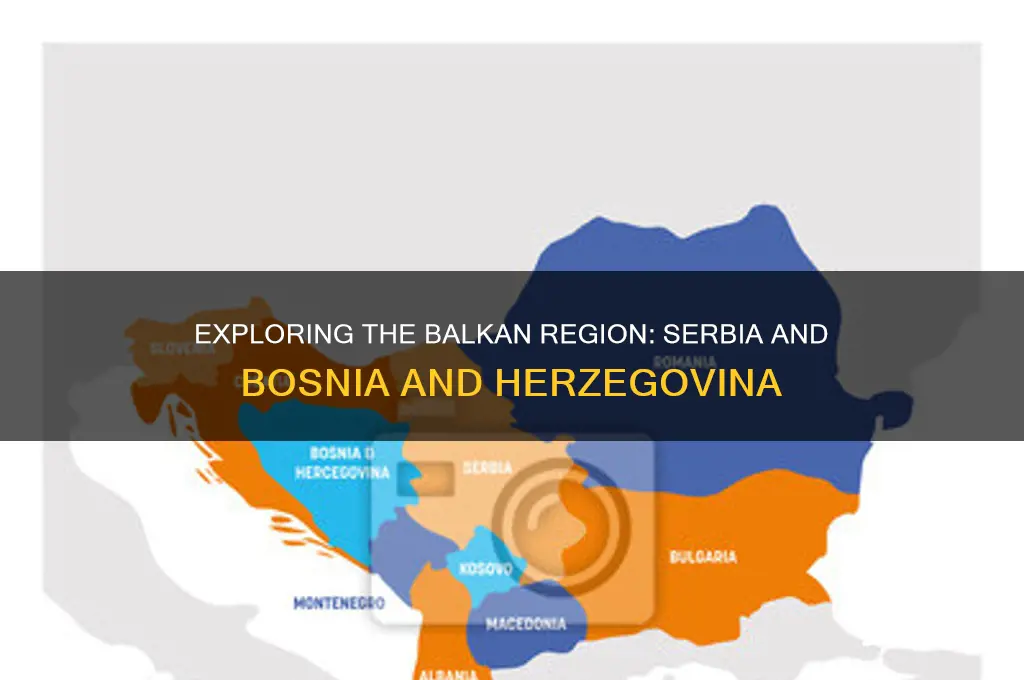 what region is serbia bosnia and herzegovnia in