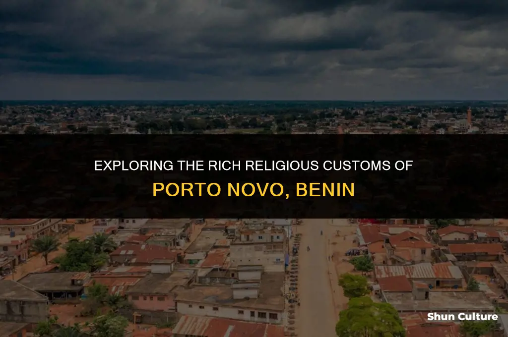 what religion customs is in porto novo benin