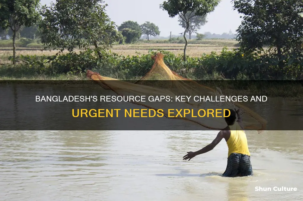 what resources does bangladesh lack