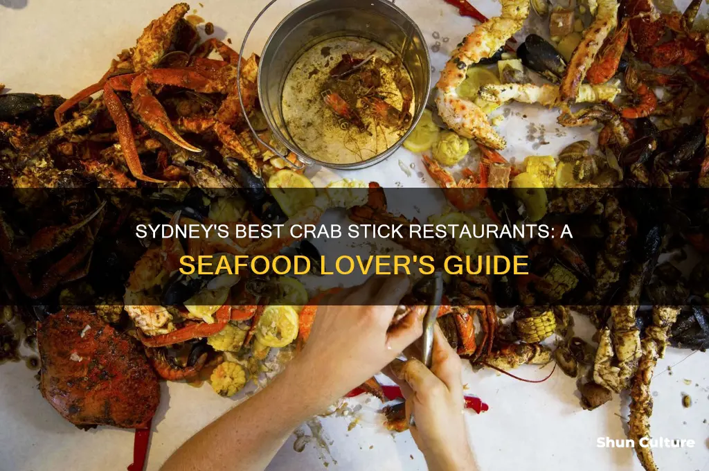 what restaurants are crab sticks in sydney australia