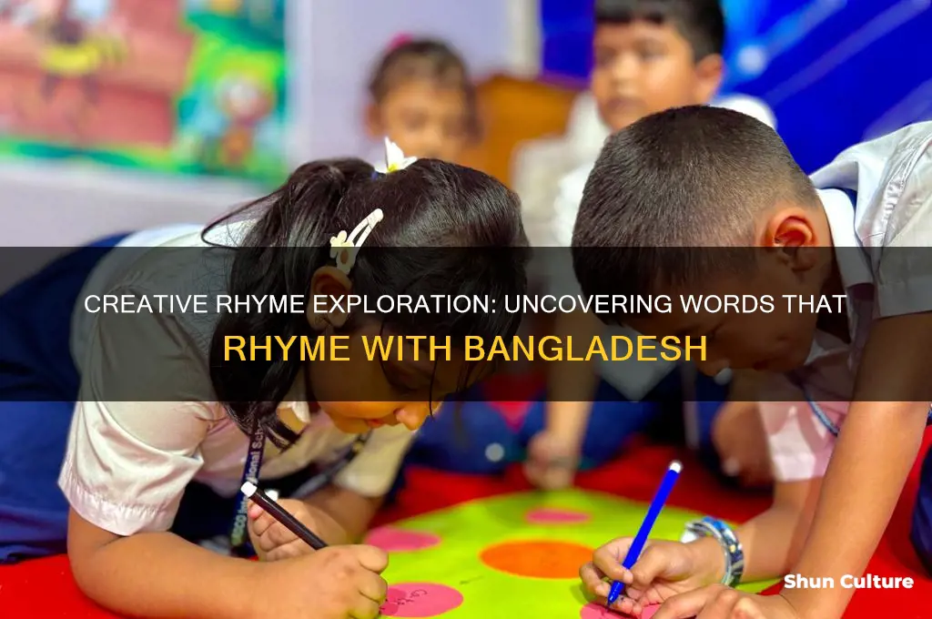 what rhymes with bangladesh