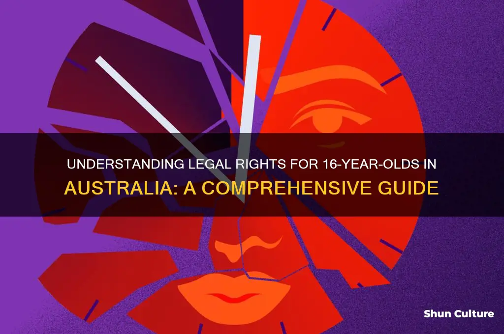 what rights does a 16 year old have in australia
