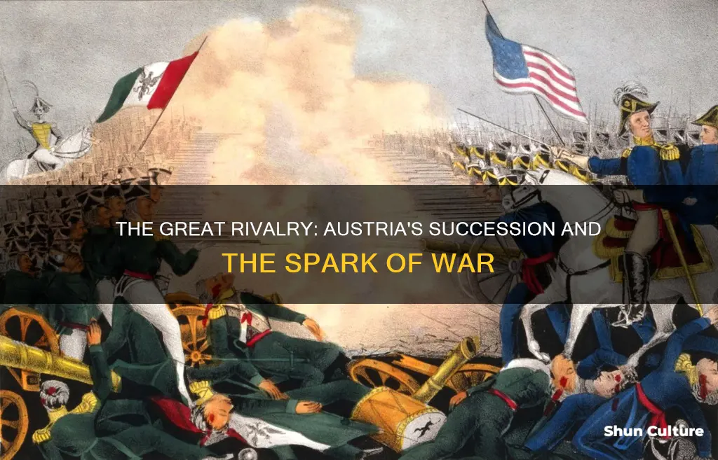 what rivalry caused the war of austrian succ