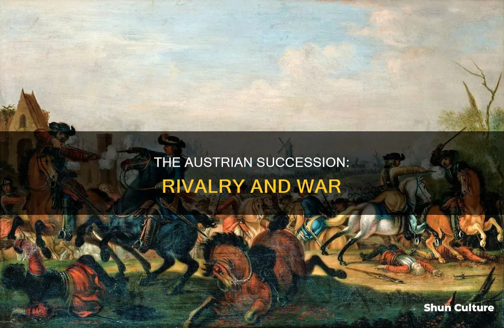 what rivalry caused the war of austrian succ