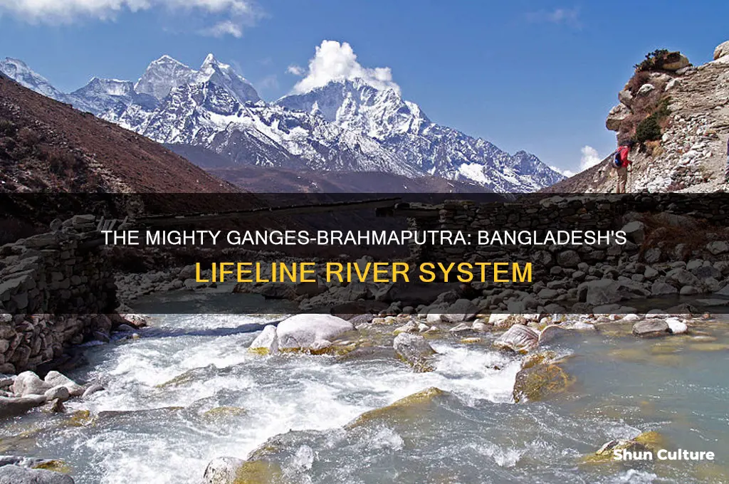 what river drains thru bangladesh