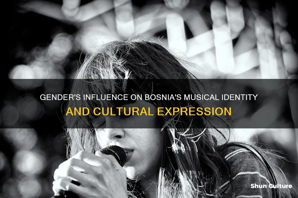 what role does gender play in the music of bosnia