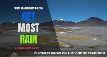 Exploring Bolivia's Wettest Seasons and Months