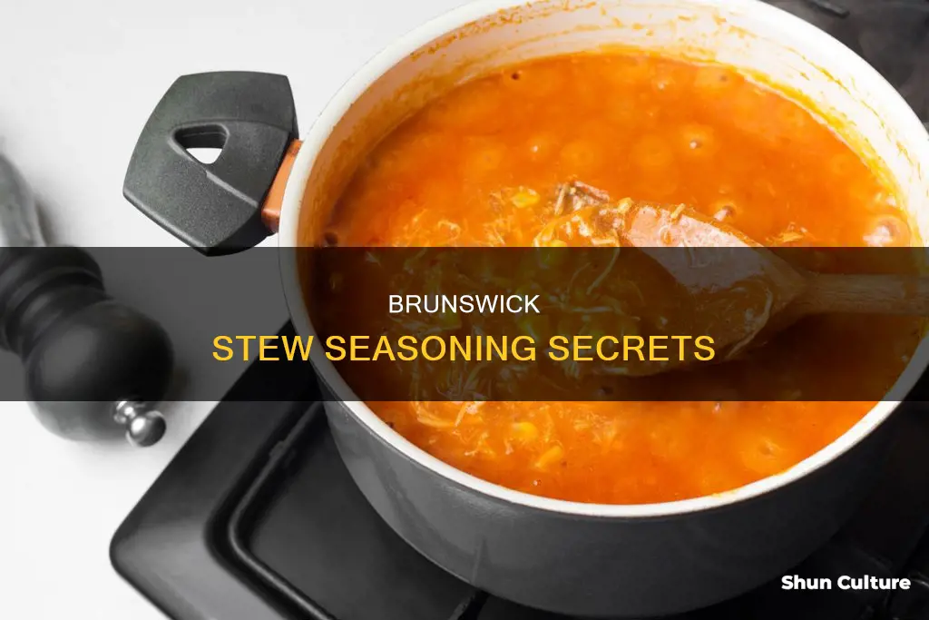 what seasonings go in brunswick stew