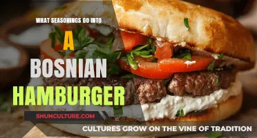 Bosnian Hamburger Seasonings: Unlocking the Flavor Secrets of Traditional Spices