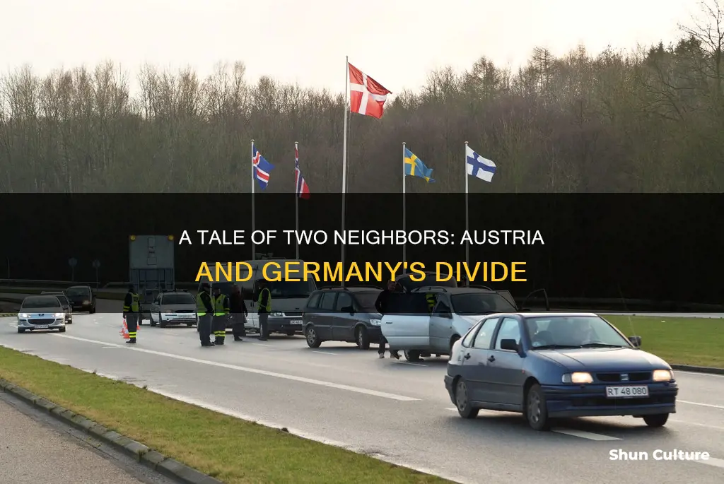 what separates austria and germany