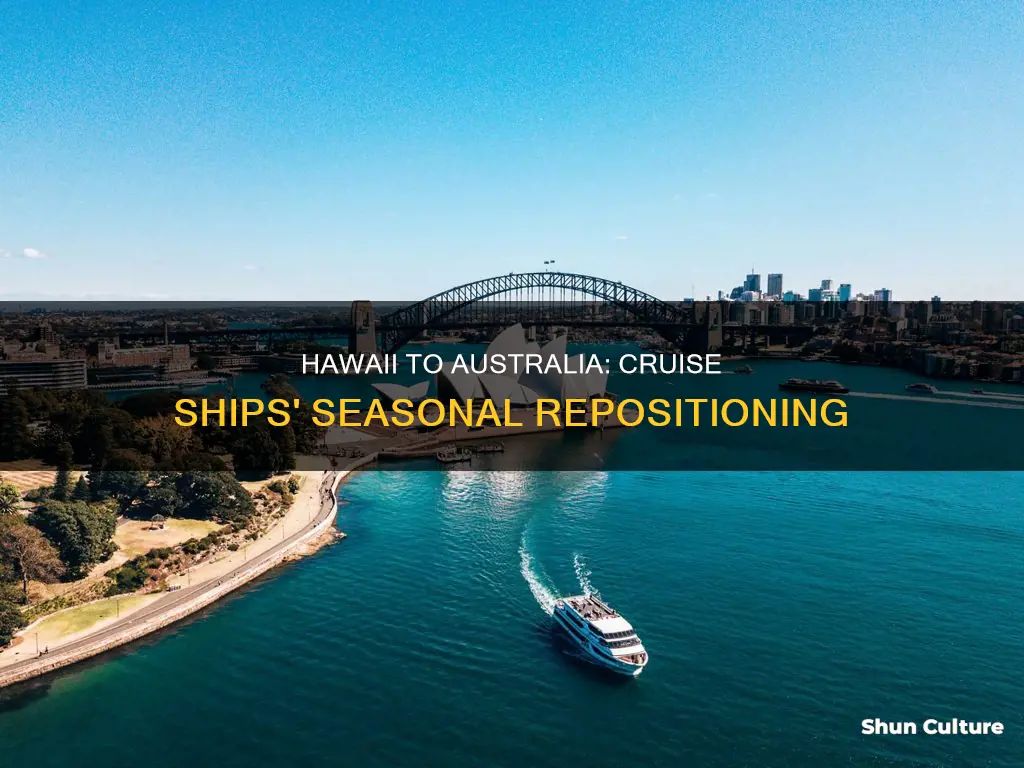 what ships reposition from hawaii to australia