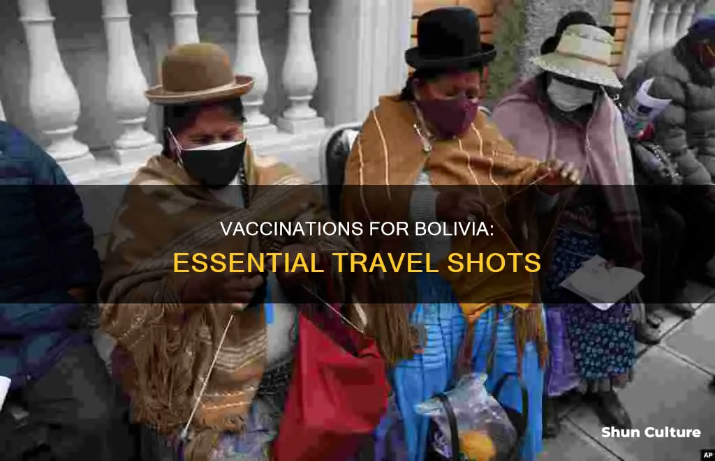 what shots do I need for bolivia