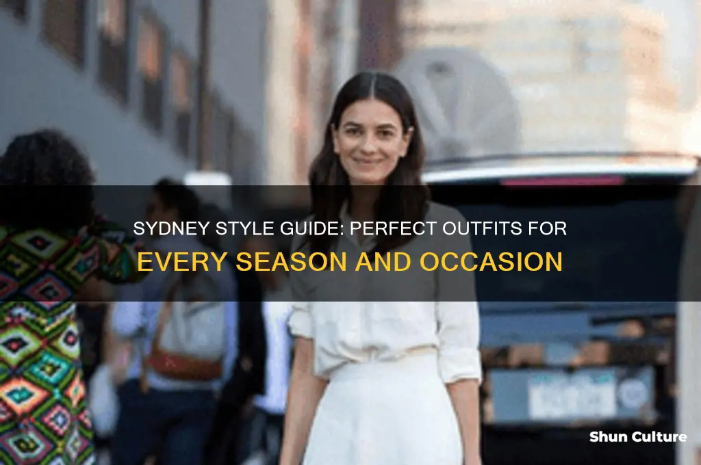 what should I wear in sydney australia