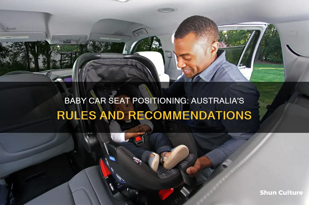 what side does baby car seat go on australia