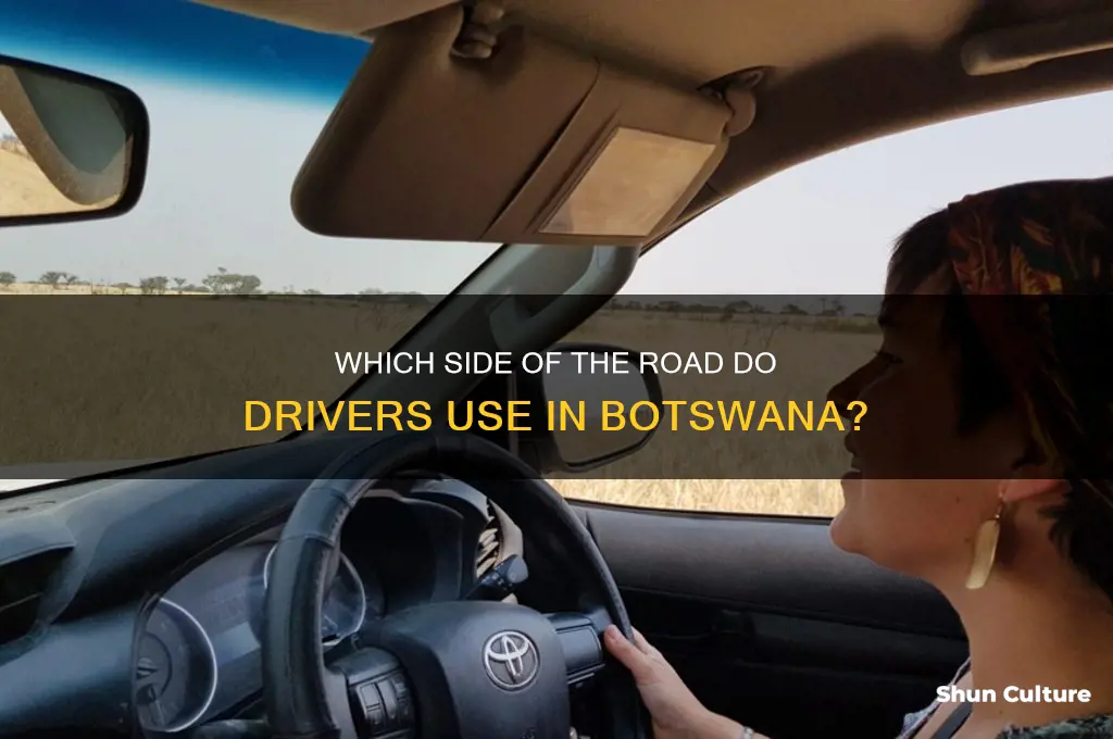 what side of road do they drive on in botswana
